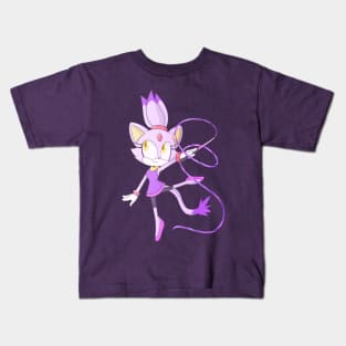 Blaze the Cat - Rhythmic Gymnastics Kids T-Shirt